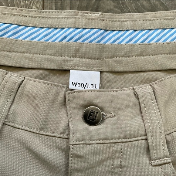 FootJoy FJ 5 Pocket Performance Golf Pants
Stretch
Men’s Size 30x31 
Tan Khaki - Picture 4 of 7